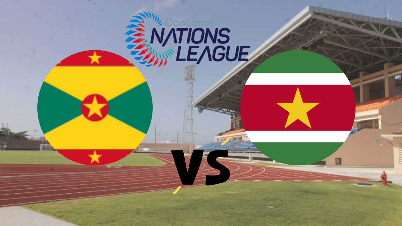 Granada vs. Surinam empatan en su debut en la Liga de Naciones de Concacaf