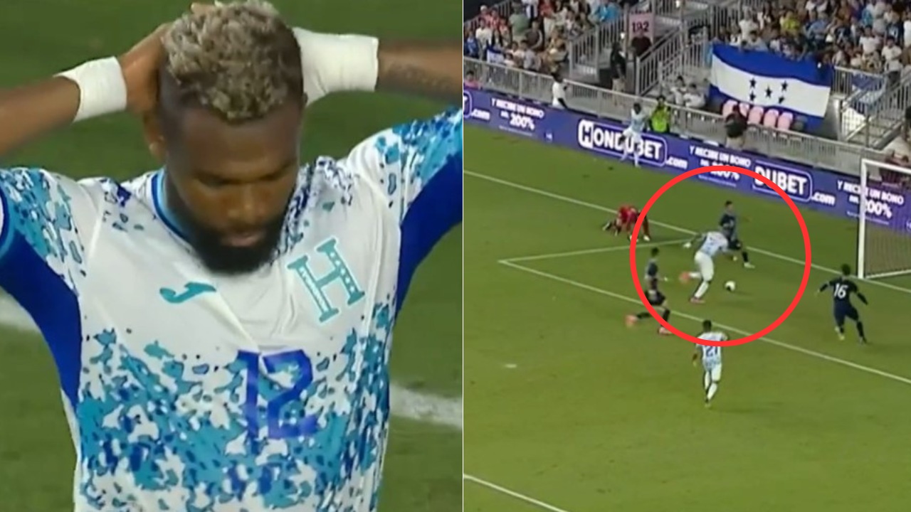 ¿Y si no era fuera de juego? El increíble fallo de Jorge Benguché a puerta vacía en el Honduras vs. Guatemala