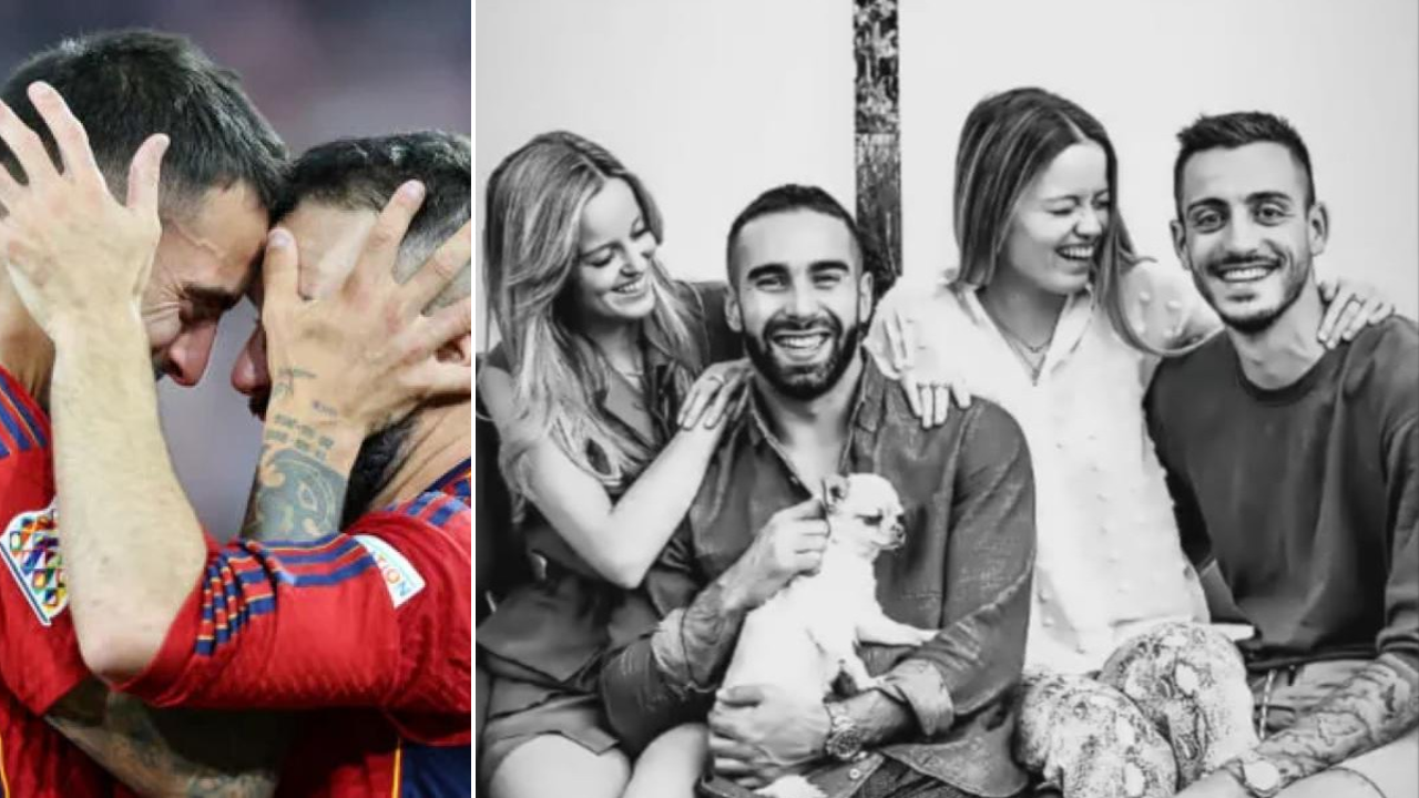 Joselu cuñado de Carvajal, esta es la relación que tienen los dos futbolistas del Real Madrid