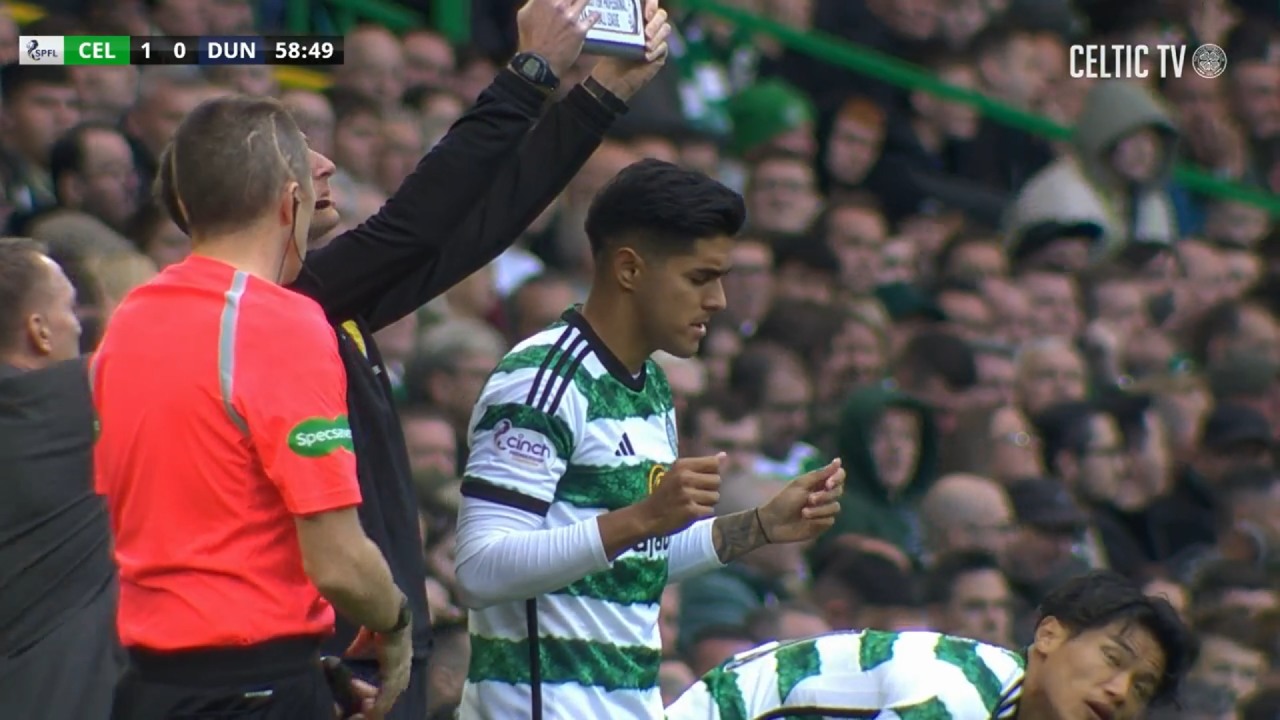 Luis Palma debuta con triunfo y goleada en el Celtic de Escocia ante el Dundee