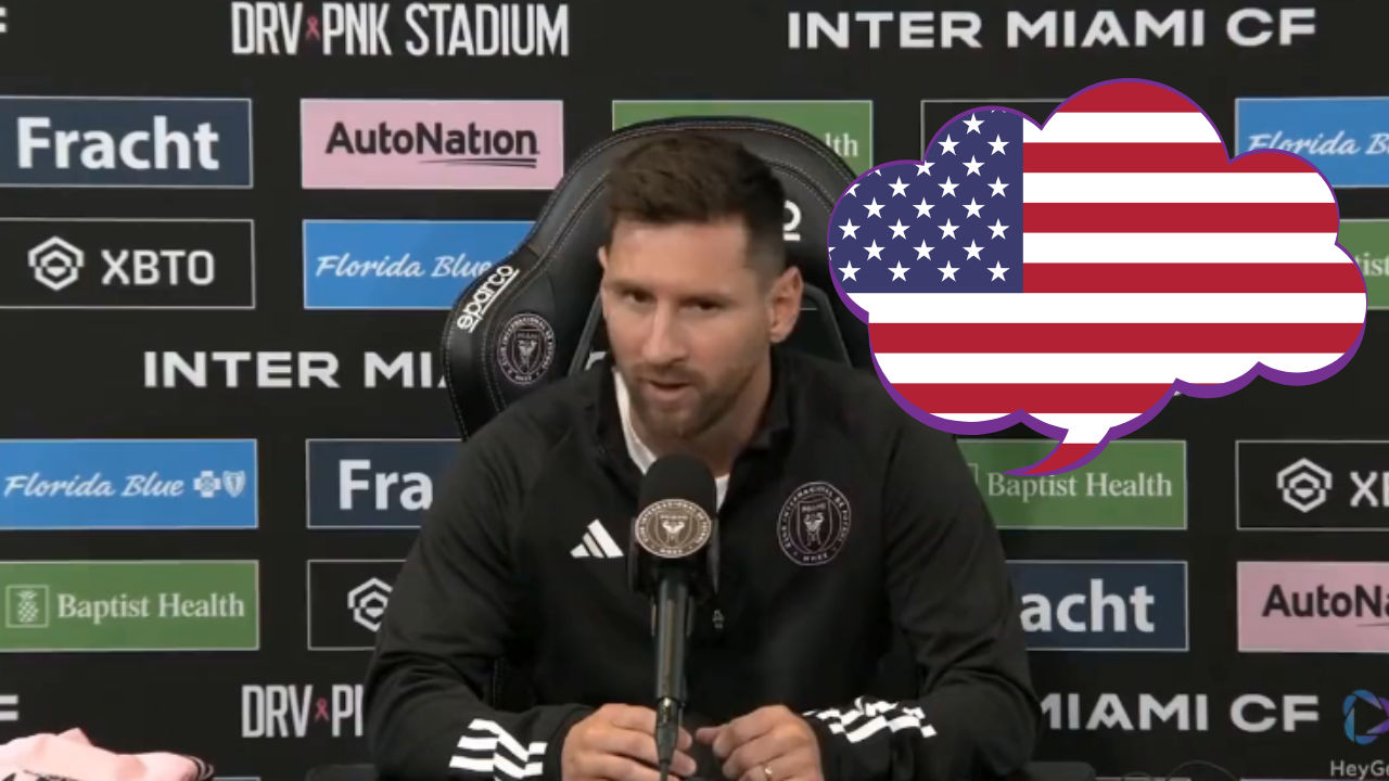 Messi hablando inglés video, ¿qué fue lo que dijo en la conferencia del Inter Miami el astro de la inteligencia artificial?