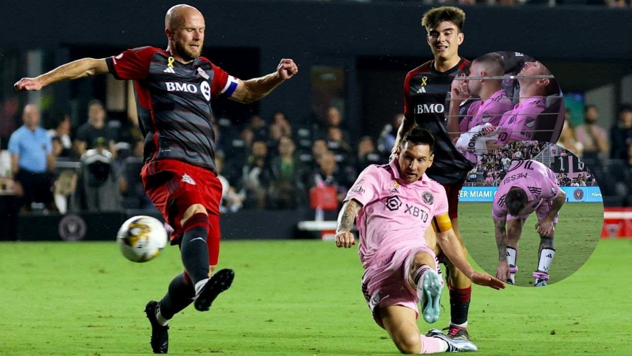 Lionel Messi enciende las alarmas en el Inter Miami tras salir lesionado en el duelo ante el Toronto FC