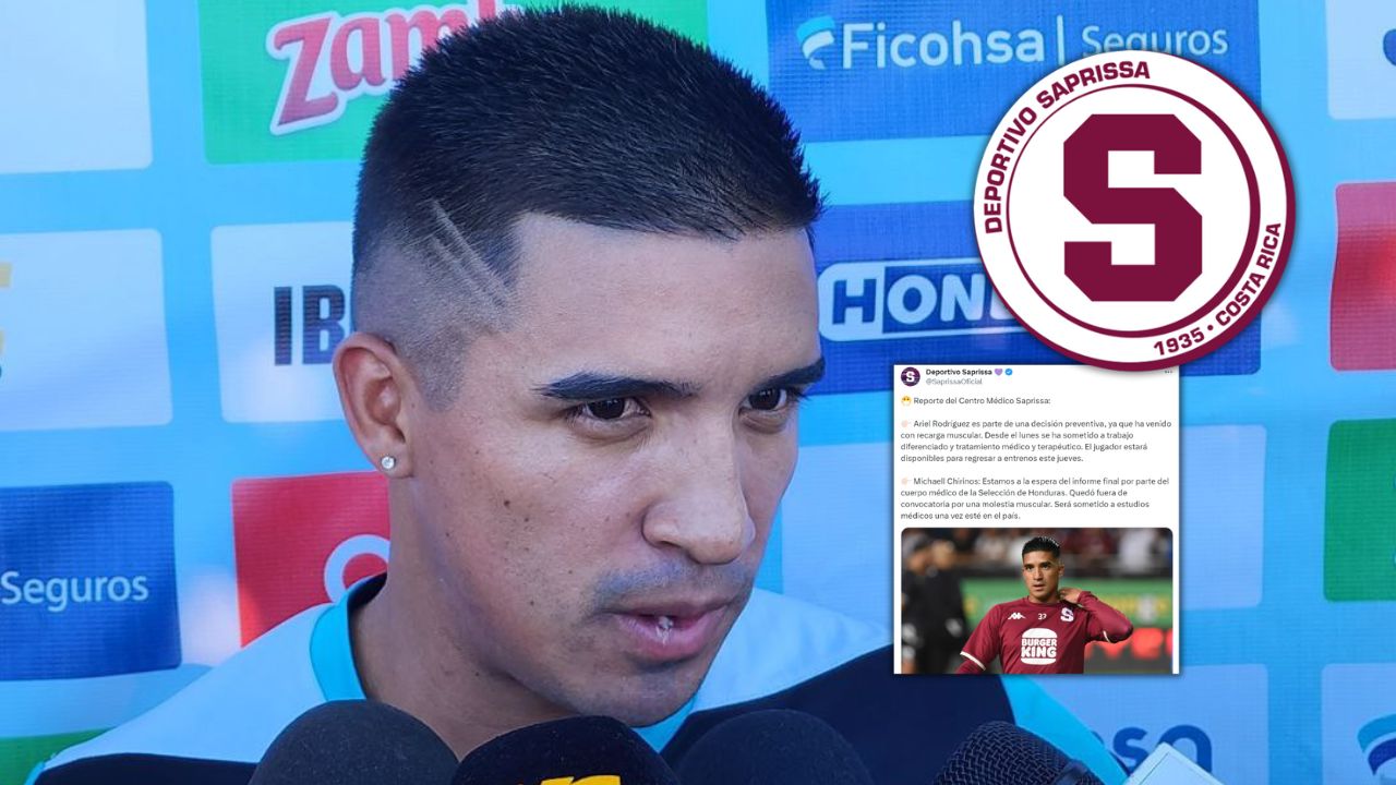 Saprissa reacciona tras la confirmarse la lesión de Michaell Chirinos con Honduras