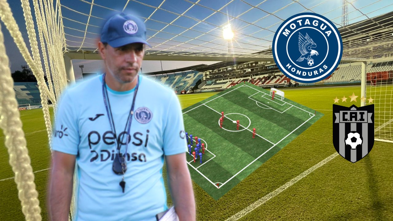 El 11 titular de Motagua que pondría César Vigevani para derrotar al CAI en Tegucigalpa