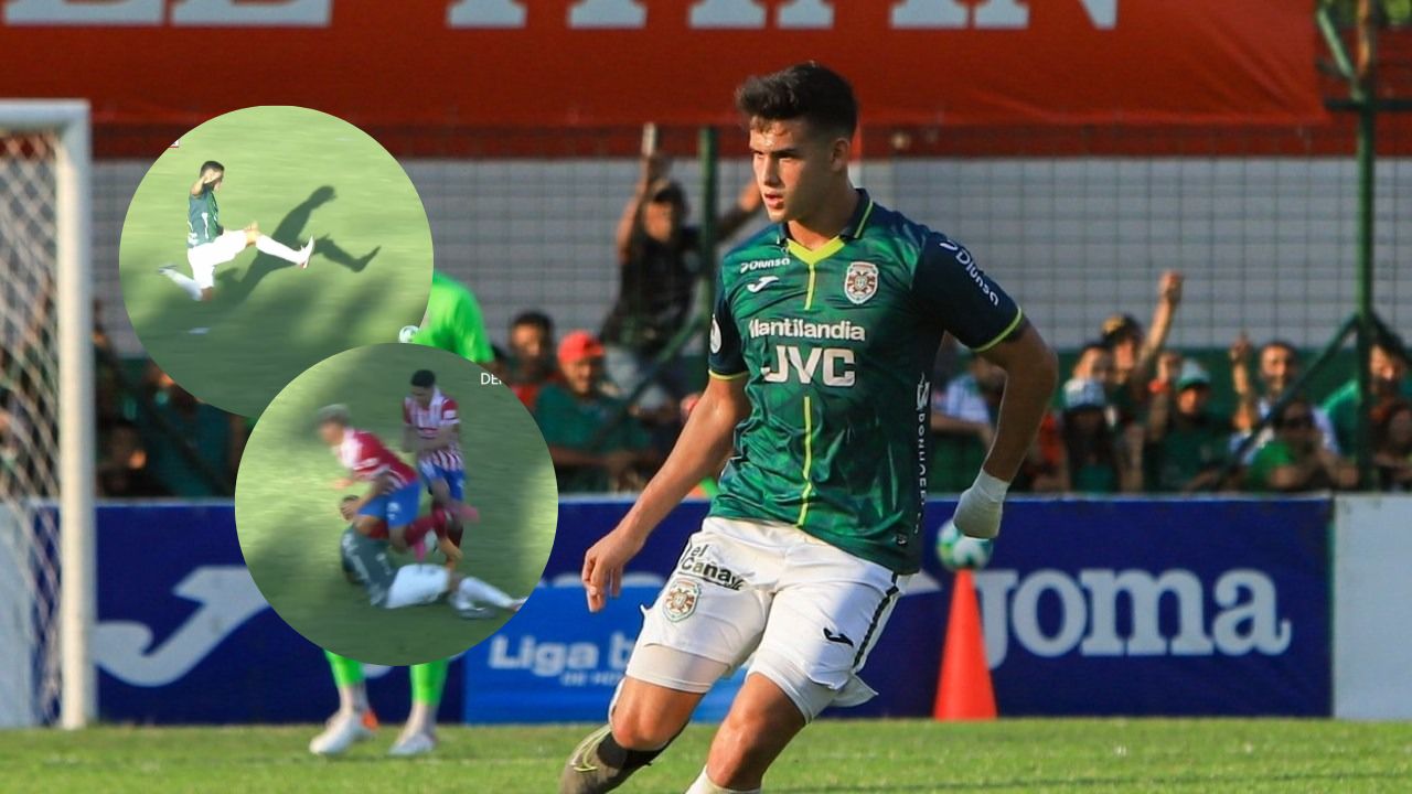 Marathón vs Olimpia: La salvaje entrada de André Orellana en contra de dos jugadores del León