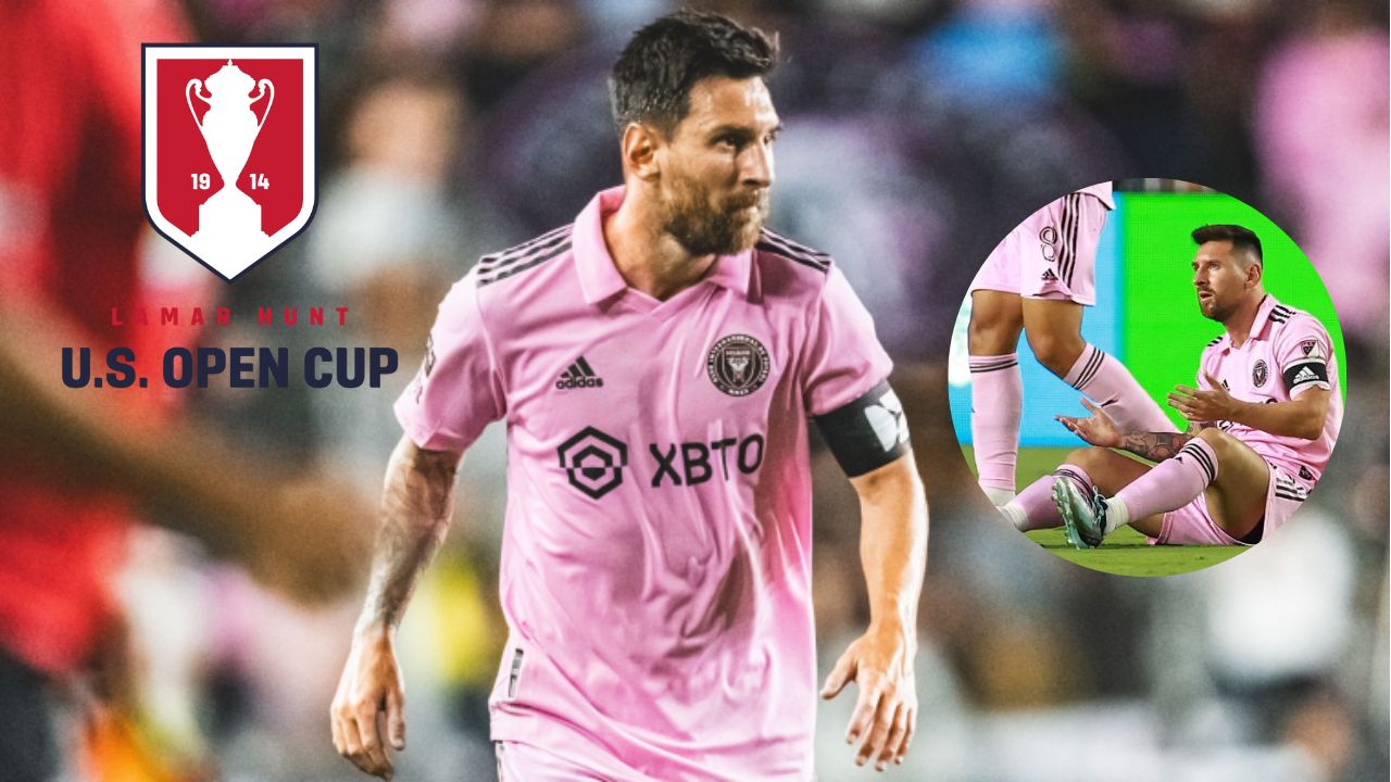 Las posibilidades de Lionel Messi para jugar como titular en la final del Us Open Cup