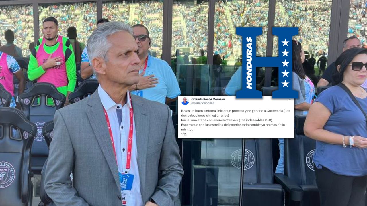 Orlando Ponce Morazán califica el 'debut' de Reinaldo Rueda con Honduras