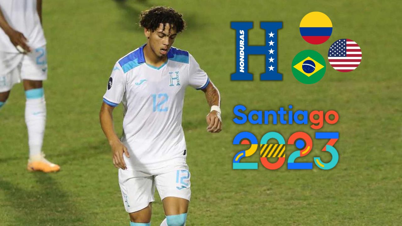 Confirman fechas y horas de los partidos de Honduras en los Juegos Panamericanos 2023