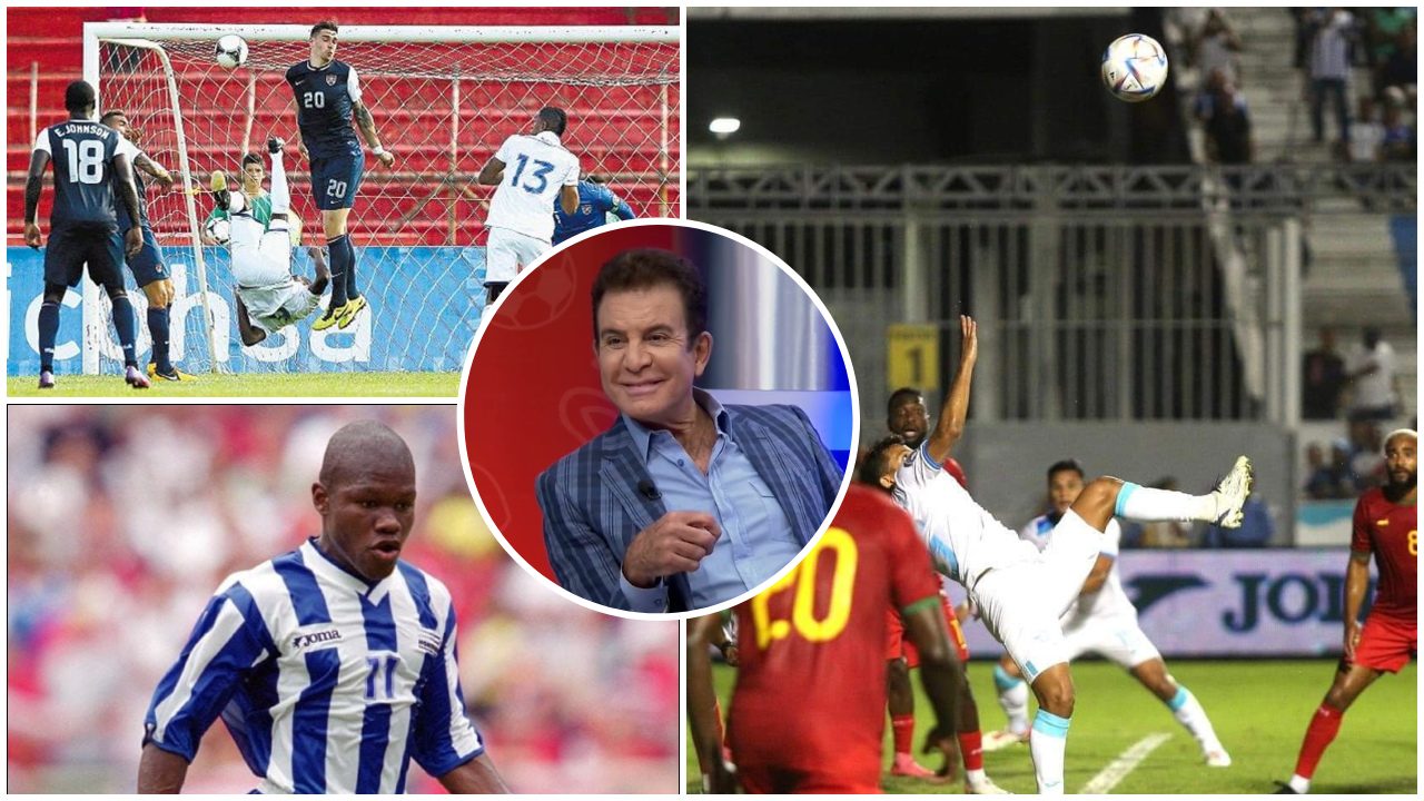 Salvador Nasralla recuerda lo que tienen en común los goles de chilena de la Selección de Honduras