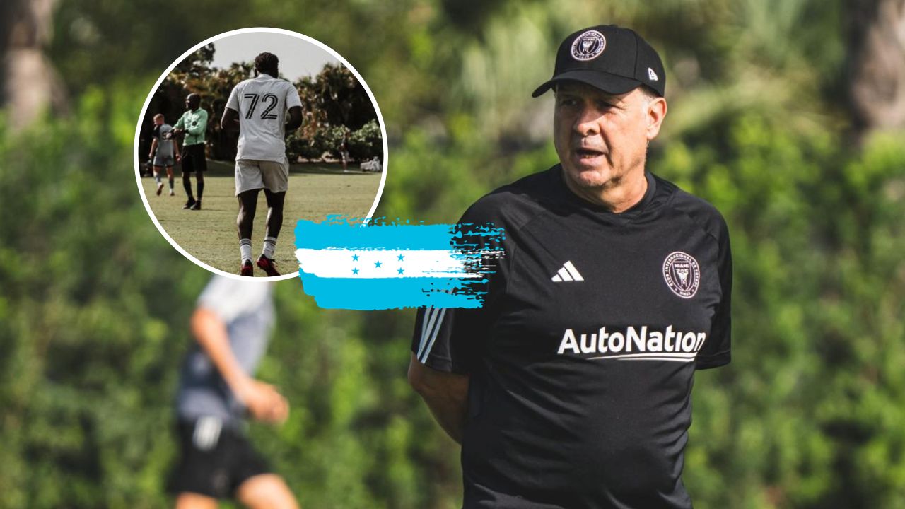 Futbolista hondureño que interesa al Tata Martino con el Inter Miami
