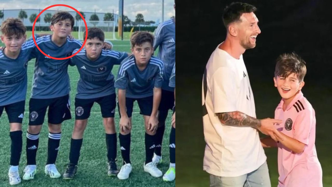 Thiago Messi goles y en qué equipo juega el hijo del astro argentino