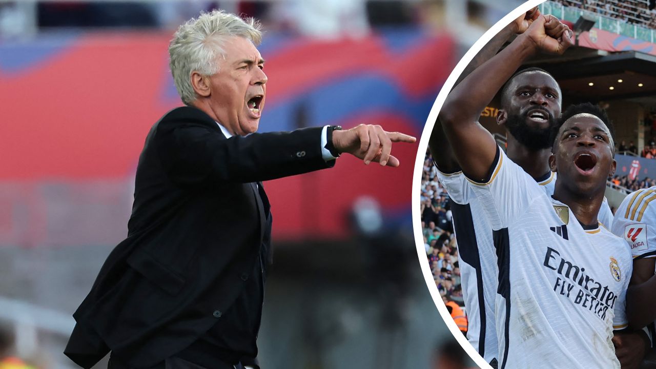 Carlo Ancelotti felicita a Bellingham pero regaña a dos jugadores del Real Madrid