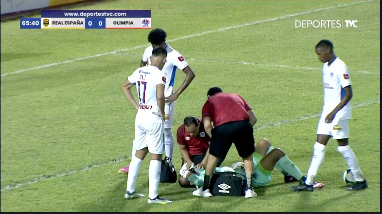Esto fue lo que le pasó a Edrick Menjívar en el partido contra el Real España