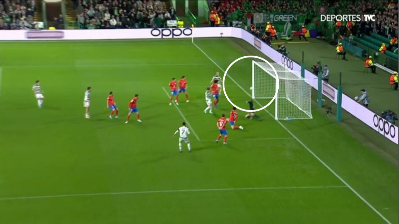 Así fue el primer gol de Luis Palma en la Champions League contra el Atlético de Madrid