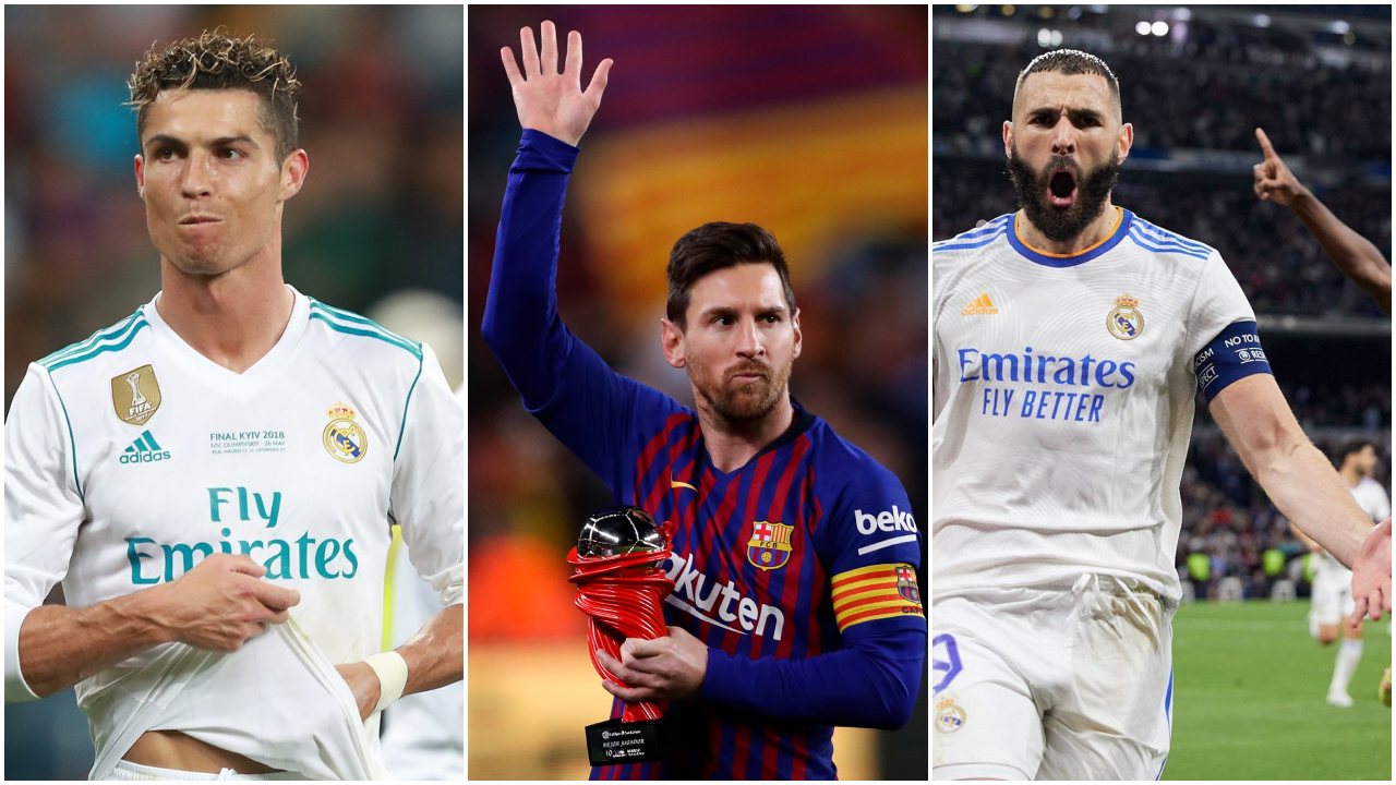 Máximos goleadores en Clásicos Barcelona vs Real Madrid, el top 10 de los mayores romperredes