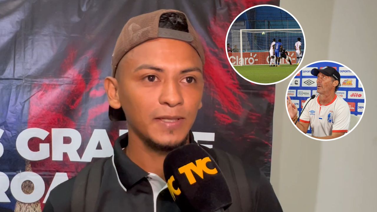Alexy Vega responde a los elogios de Pedro Troglio tras su golazo de tiro libre