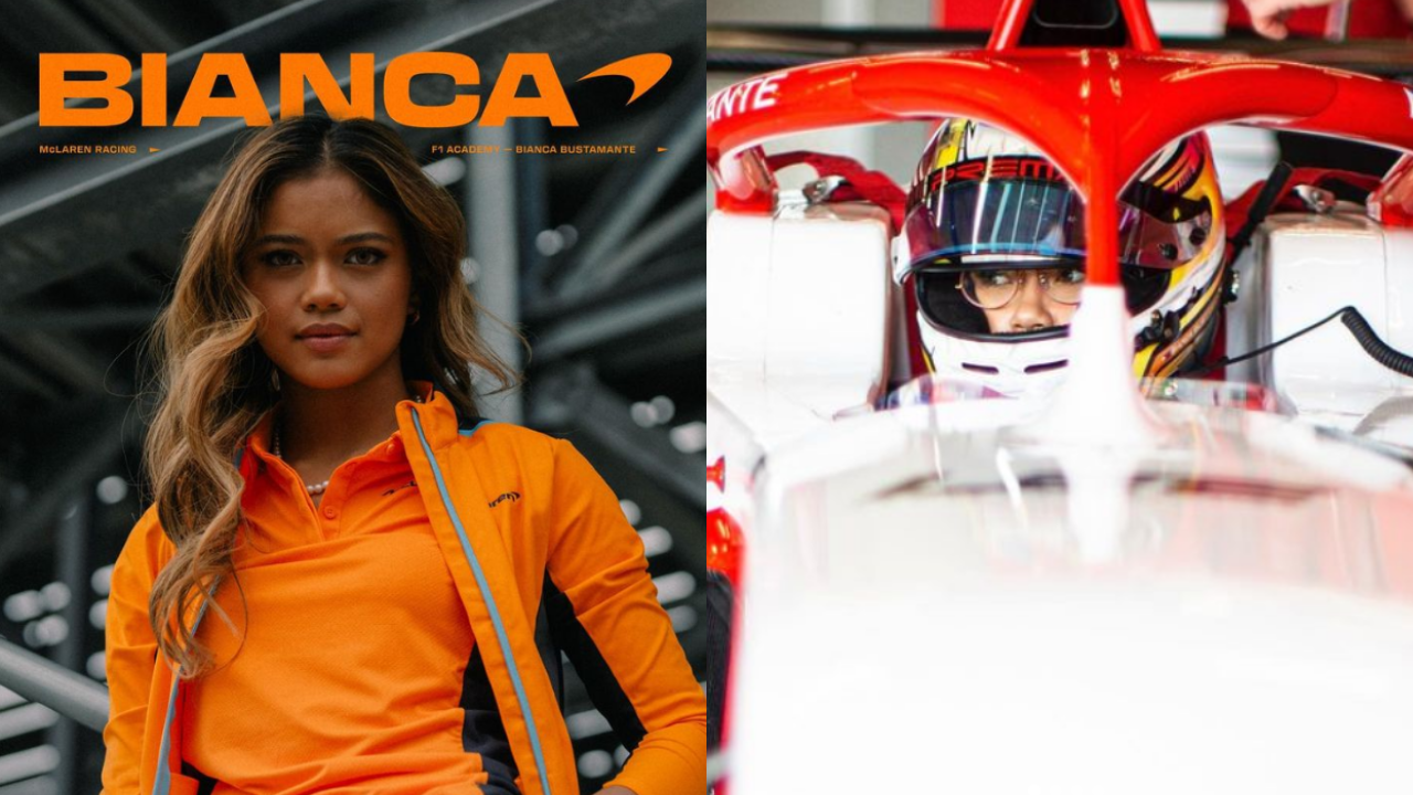 Bianca Bustamante padres, hermanos y pareja de la piloto F1 de Mclaren