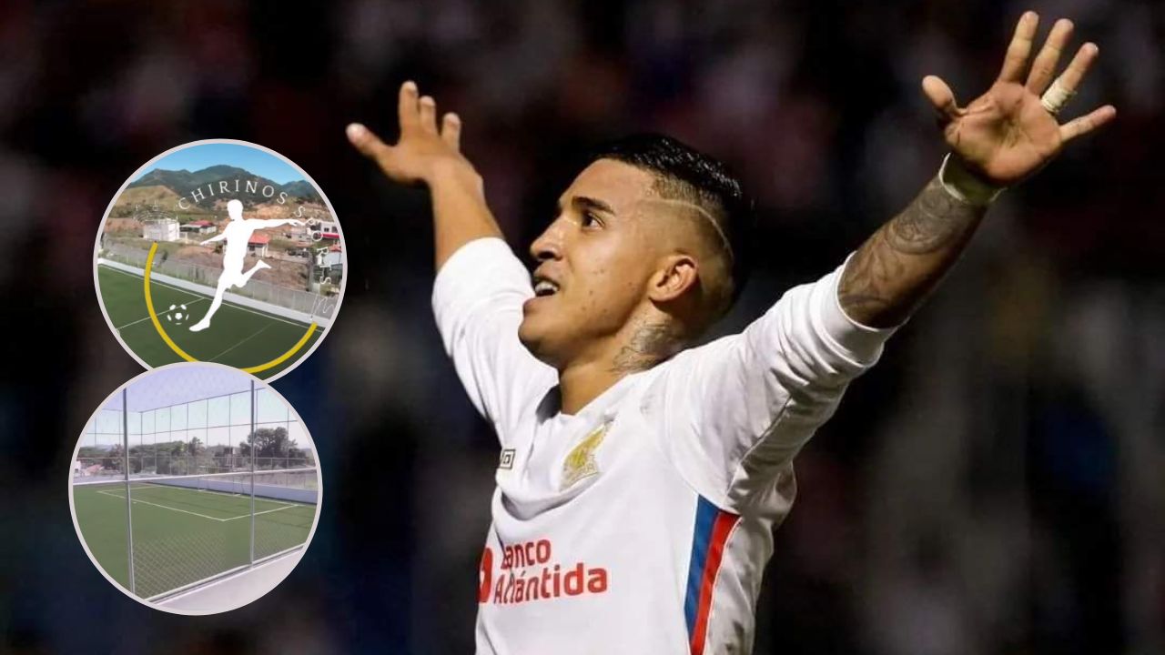 Michaell Chirinos impacta al inaugurar nuevo negocio que beneficiará al fútbol hondureño