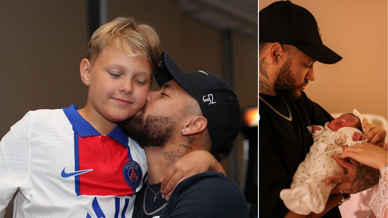 ¿Cuántos hijos tiene Neymar, cómo se llaman y quiénes son sus madres?
