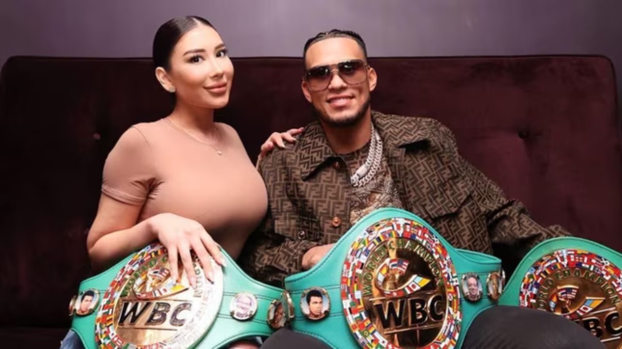 David Benavidez esposa y su aporte para ayudar a frenar la indisciplina del boxeador estadounidense