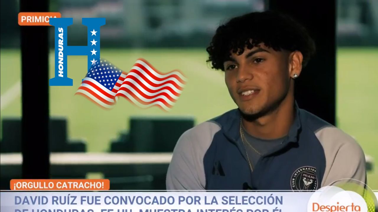 David Ruíz reacciona sobre su decisión de representar a Honduras o Estados Unidos