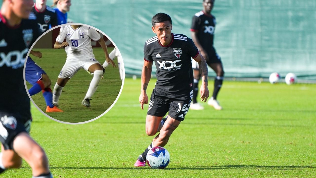 DC United evaluará futbolista hondureño para contratarlo en el primer equipo