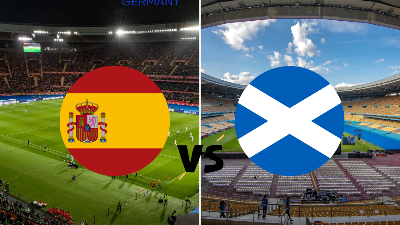 ¿Dónde juega España contra Escocia, a qué hora en vivo, alineaciones y dónde ver?