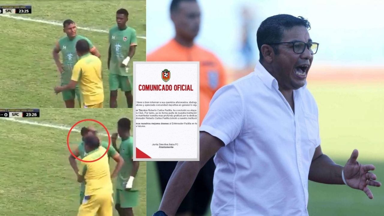 Entrenador hondureño es despedido por agredir a uno de sus jugadores