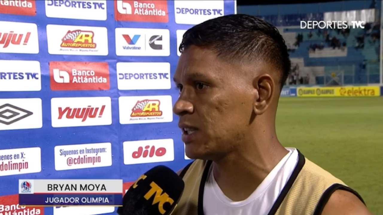 Brayan Moya reacciona tras su gol ante Olancho y manda mensaje a la afición merengue