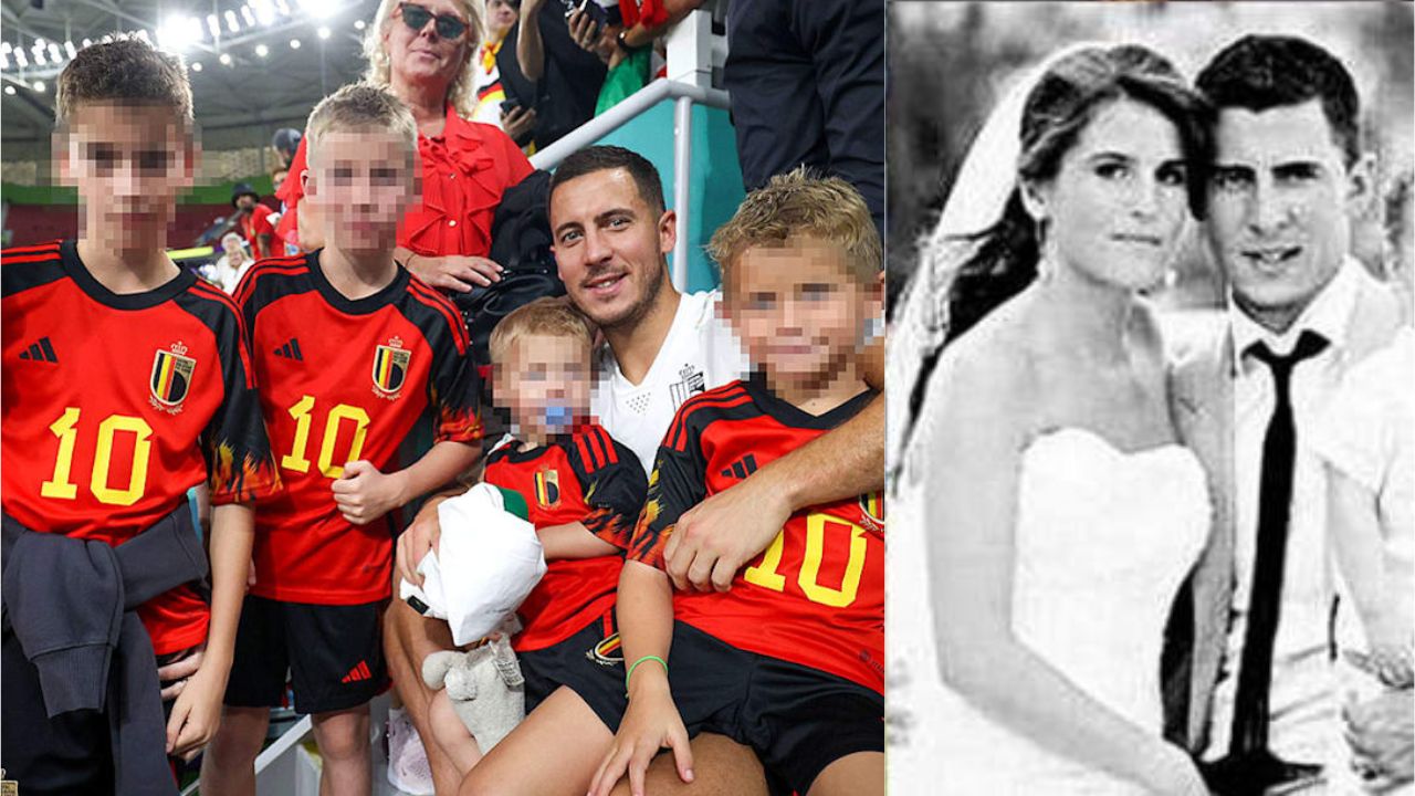 ¿Hazard tiene hijos?, la hermosa familia formada por el futbolista belga junto a su esposa