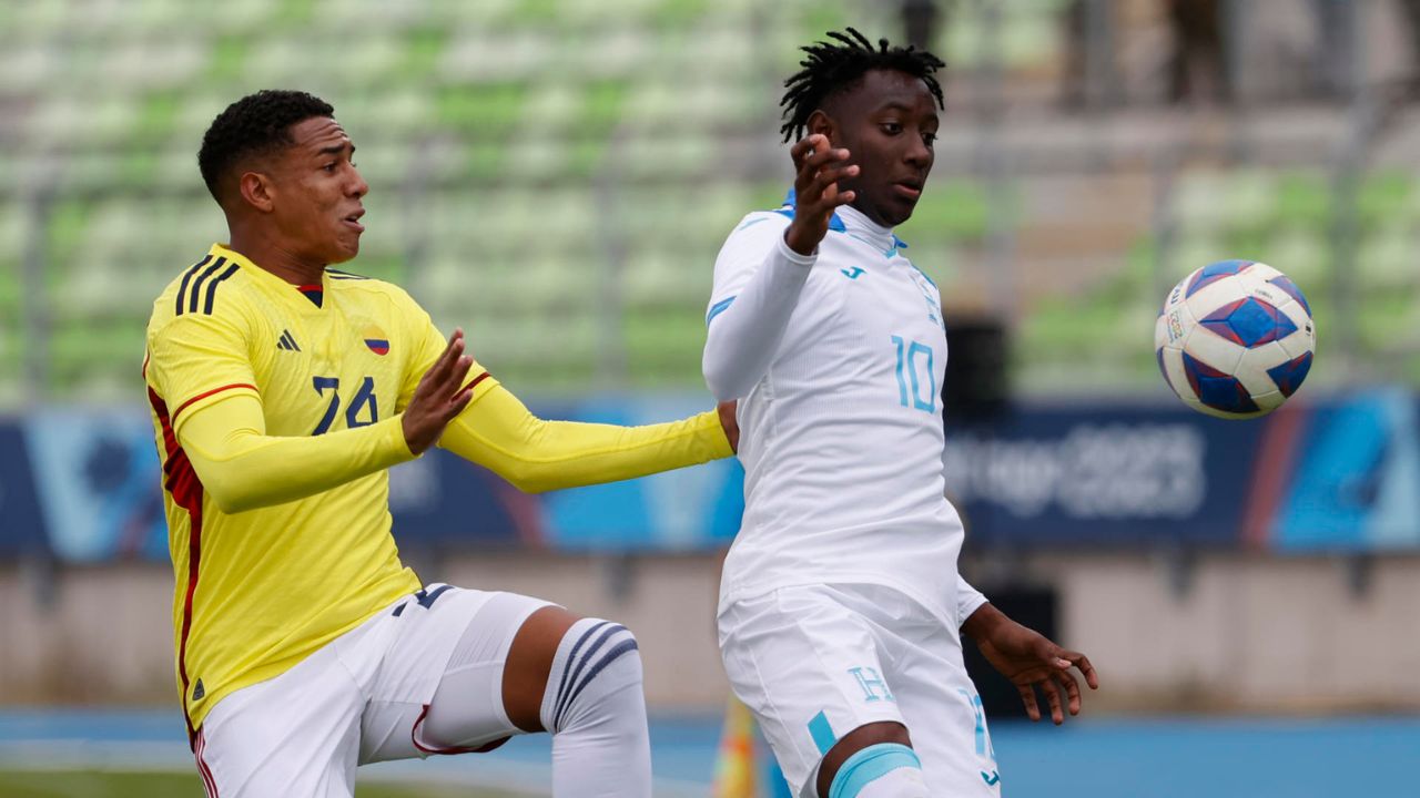 Honduras cayó contra Colombia  en su debut en los Juegos Panamericanos de Santiago 2023
