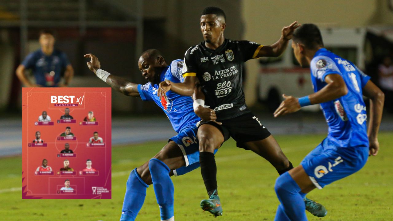 Jugador hondureño presente en el once ideal de los cuartos de la Copa Centroamericana