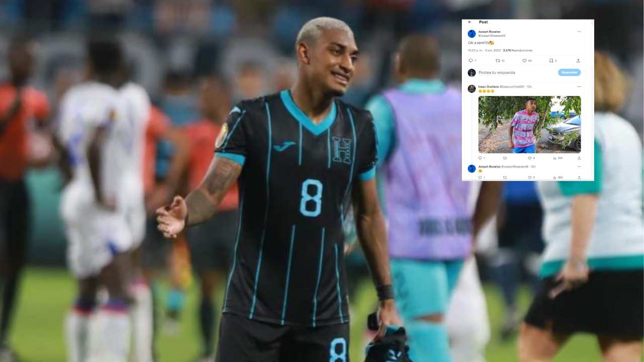 Joseph Rosales le dedica 'tuit' al CAI tras eliminar a Motagua en la Copa Centroamericana