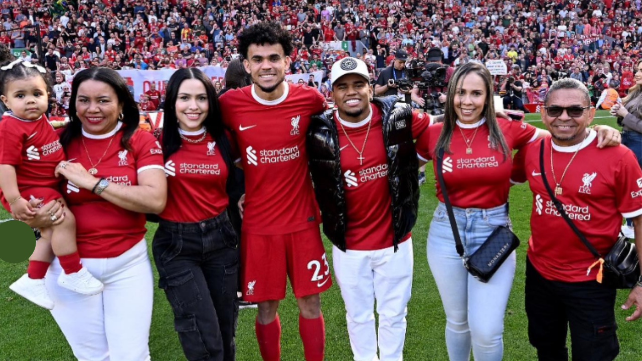 Luis Díaz familia, este es el padre, madre, hermanos, esposa e hijas del jugador colombiano del Liverpool