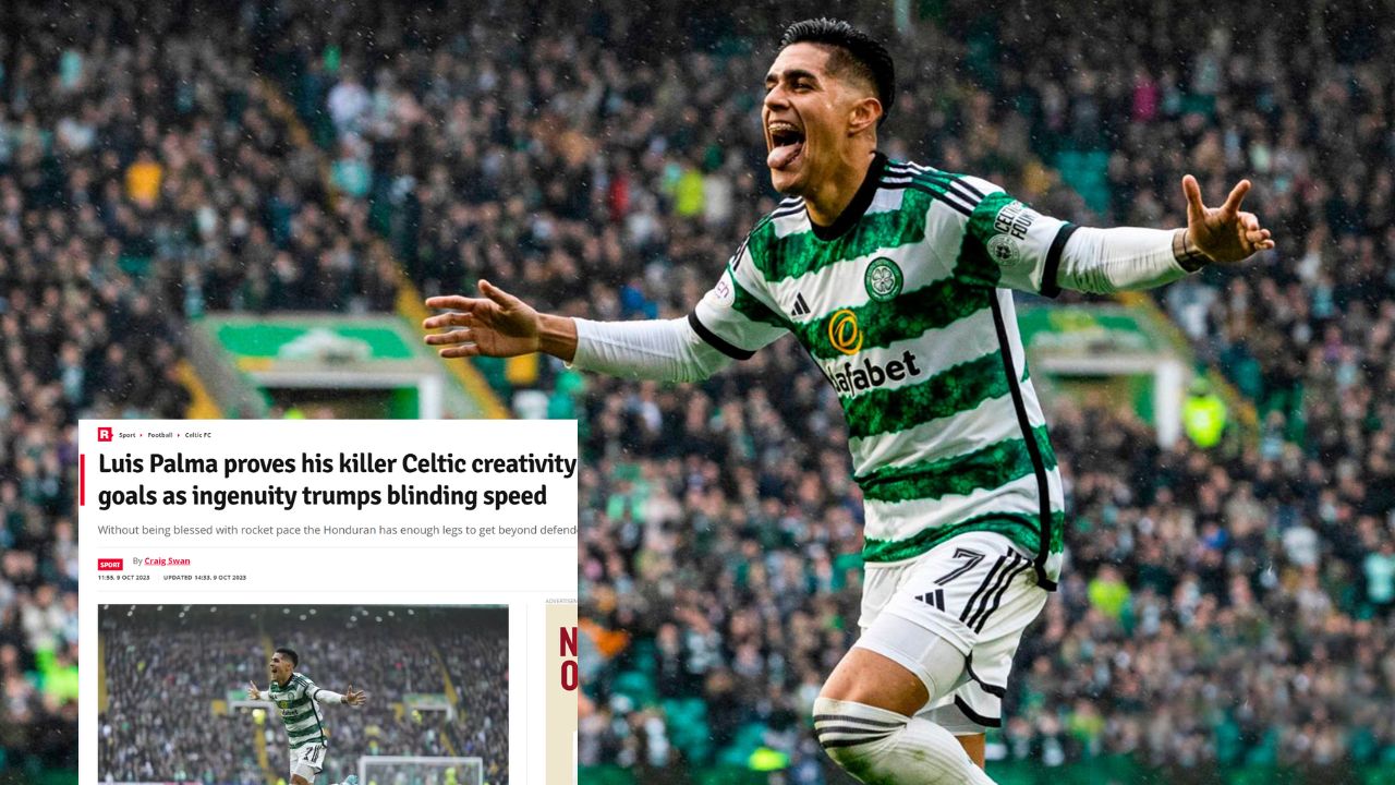 Medio inglés destaca el meteórico comienzo de Luis Palma con el Celtic