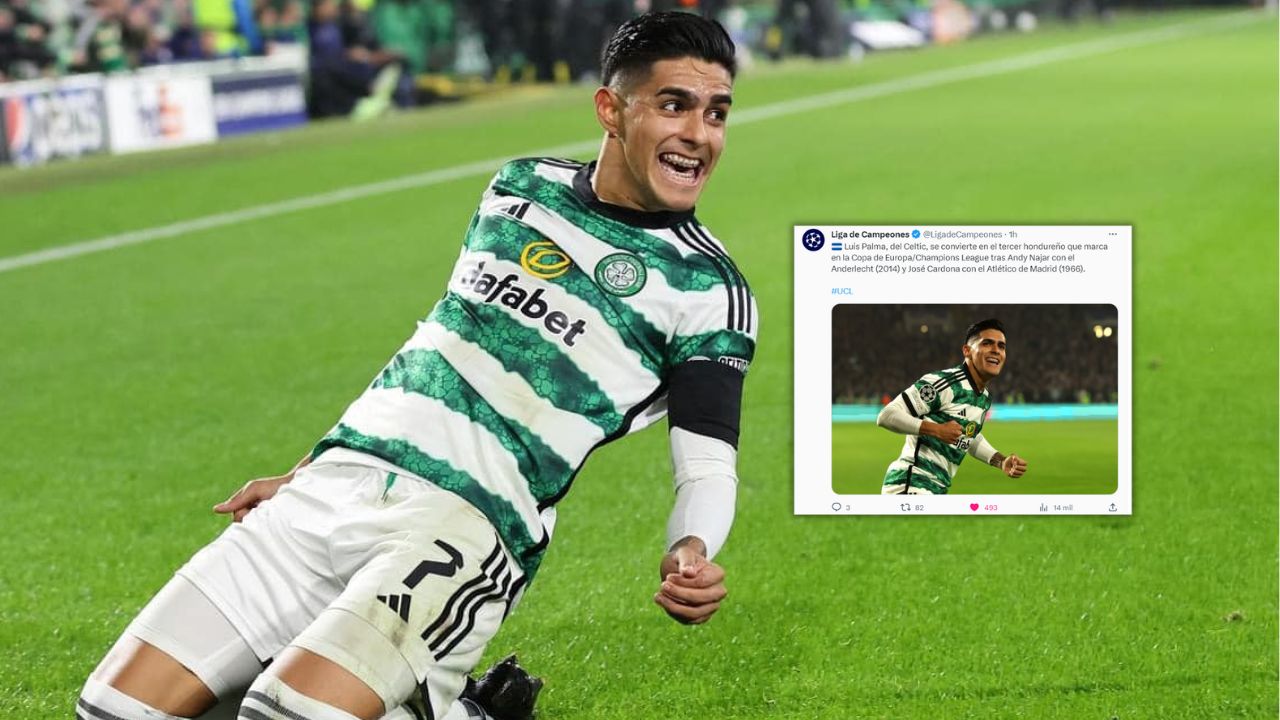 Lo que dijo la UEFA tras el golazo de Luis Palma con el Celtic en la Champions League