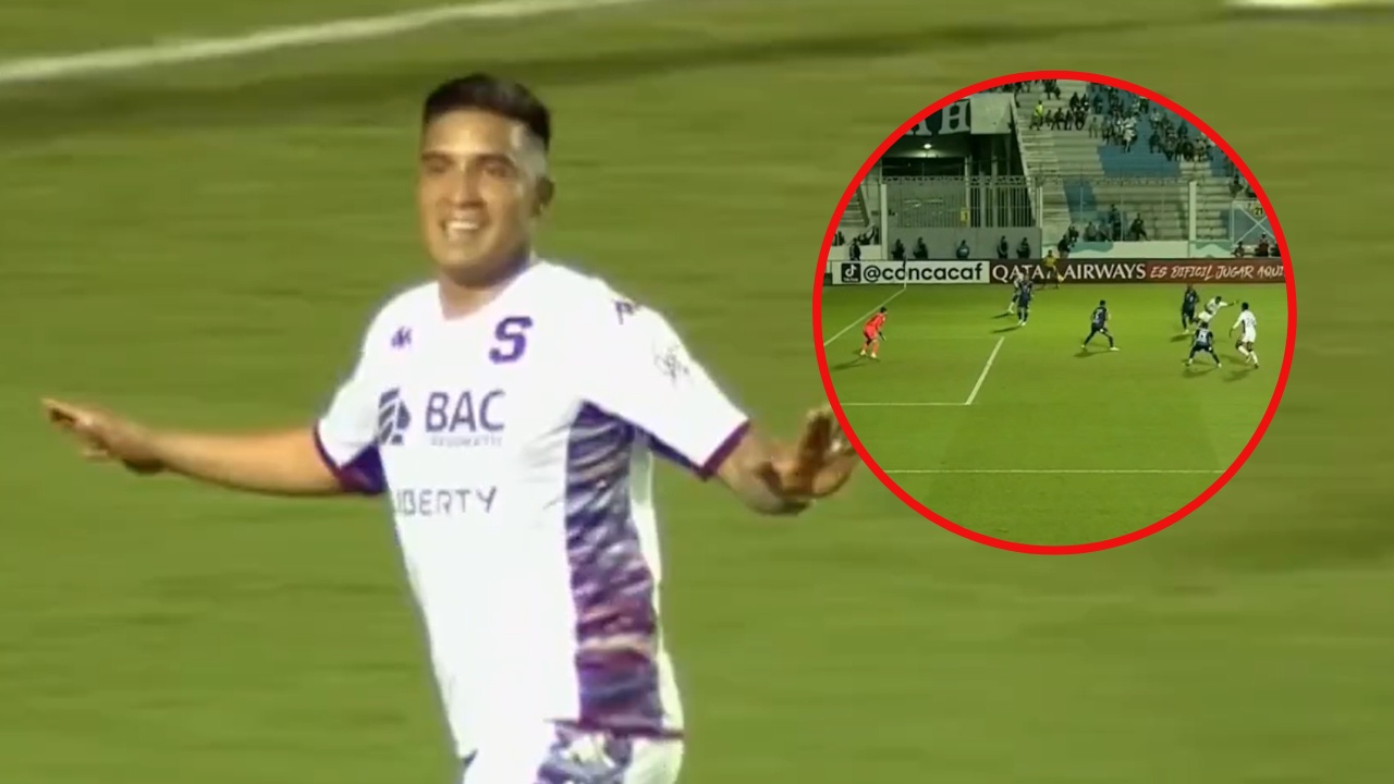 Michaell Chirinos golea a Motagua y lo celebra con todo en el repechaje de la Centroamericana