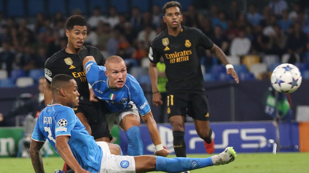Real Madrid sacó su furia y le ganó al Napoli en el Diego Armando Maradona