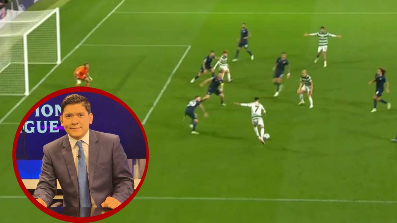 Periodista de Deportes TVC reacciona al gol anulado a Luis Palma en Champions League