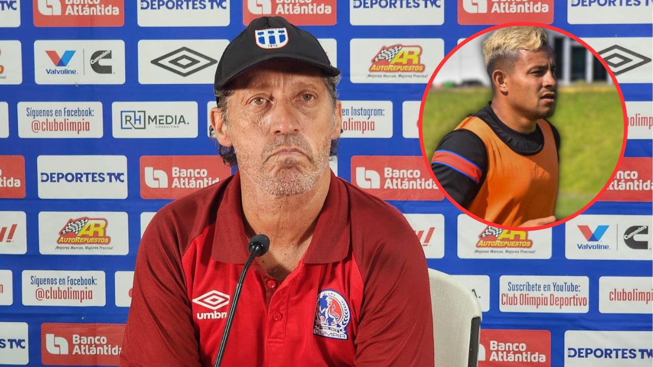 Pedro Troglio deja claro la situación de Patón Mejía con el Olimpia