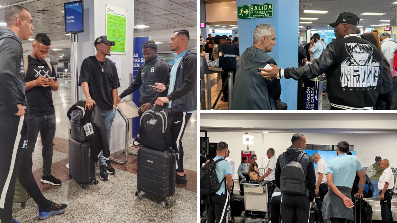 Selección de Honduras llegó a República Dominicana para el partido ante Cuba