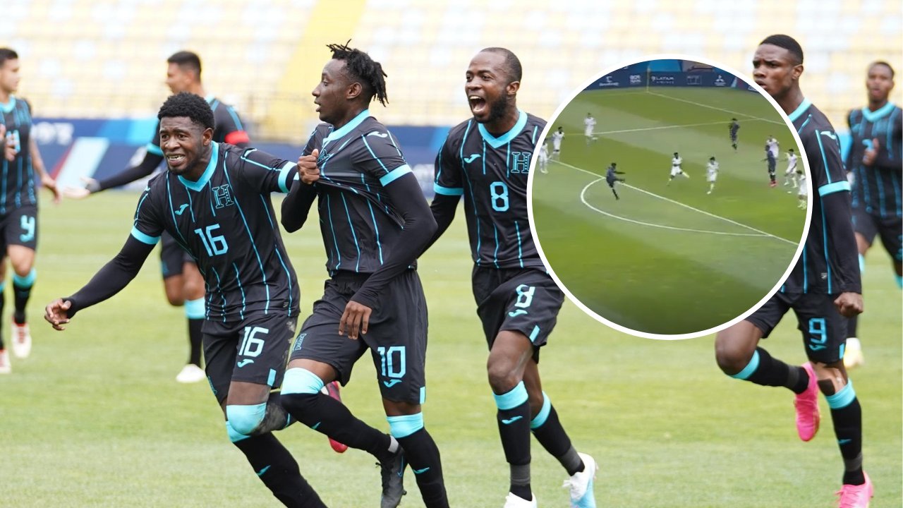 El golazo de Honduras con el que se puso a ganar ante Estados Unidos en los Panamericanos