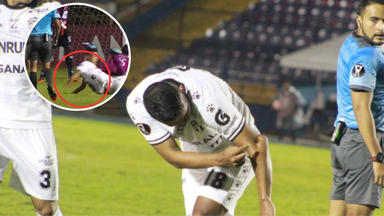 El susto de Said Martínez tras la grave lesión de un jugador de Comunicaciones de Guatemala