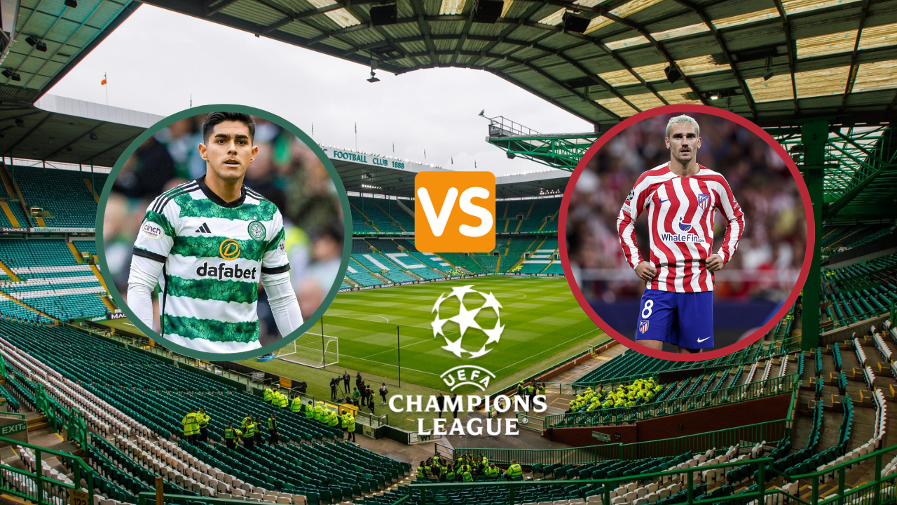 Ver partido Celtic vs Atlético de Madrid por la Champions League hora, alineaciones  del equipo de Luis Palma