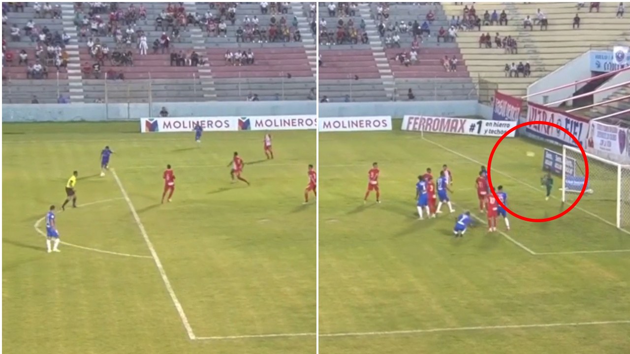 Así fue el tremendo golazo de Carlos Pineda para poner a ganar a Olimpia ante el Vida