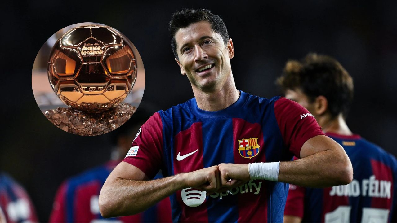 ¿Cuántos balones de Oro tiene Lewandowski?, el actual delantero que juega para el Barcelona