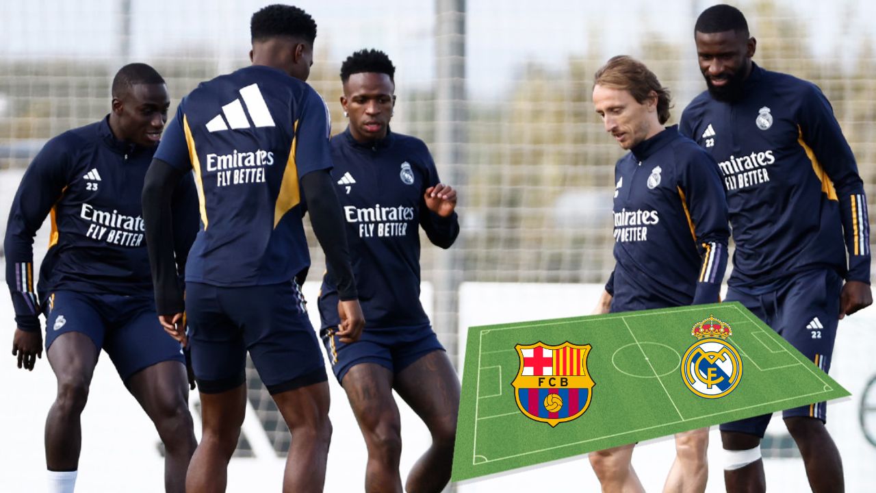 El posible 11 del Real Madrid para medirse al Barcelona en el Olímpico de Montjuic