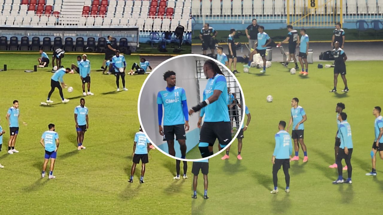 Honduras entrenó en Tegucigalpa con nuevo rostro y sin un titular contra Cuba