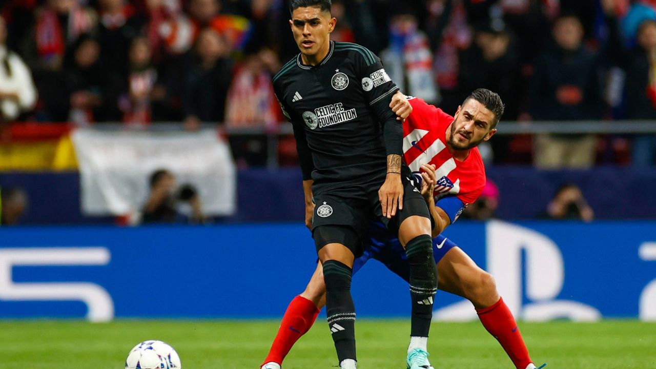 Atlético de Madrid humilló al Celtic de Luis Palma en Champions League