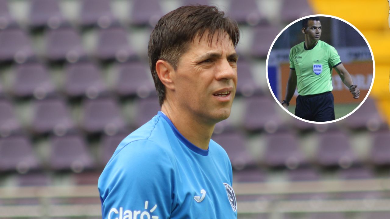 César Vigevani recibió insulto de un árbitro en pleno partido del Motagua